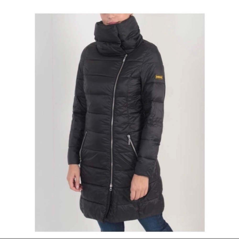 Barbour International Mallory Fiber Down Puffer Jacket